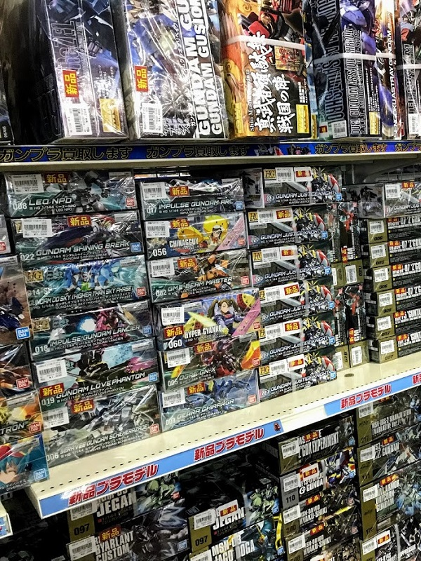 ガンプラ・他プラモデル買取強化中